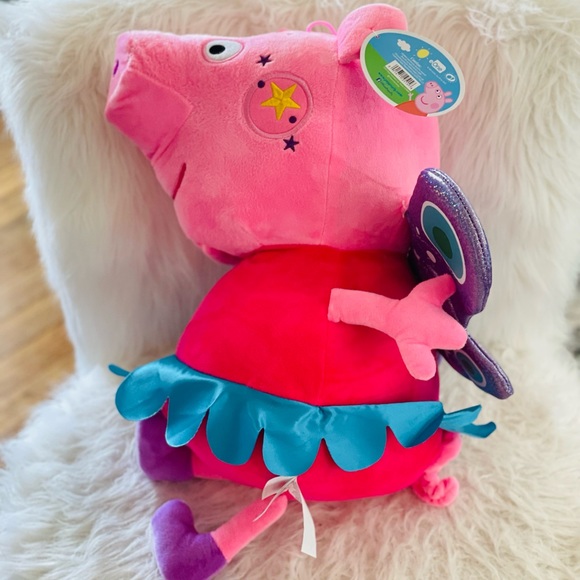 Peppa Pig Other - NWT Large Fairy Peppa Pig 20” Plush